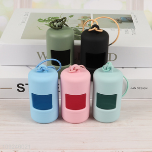 Top products multicolor portable <em>pet</em> <em>dog</em> waste bag holder waste bag case for sale