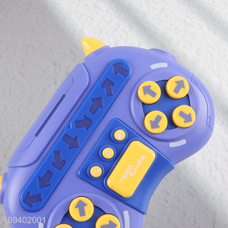 Factory price pocket speed push game machine kids educational toy