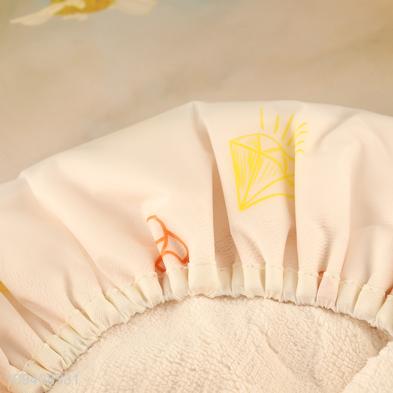Factory price household bath cap dry hair cap