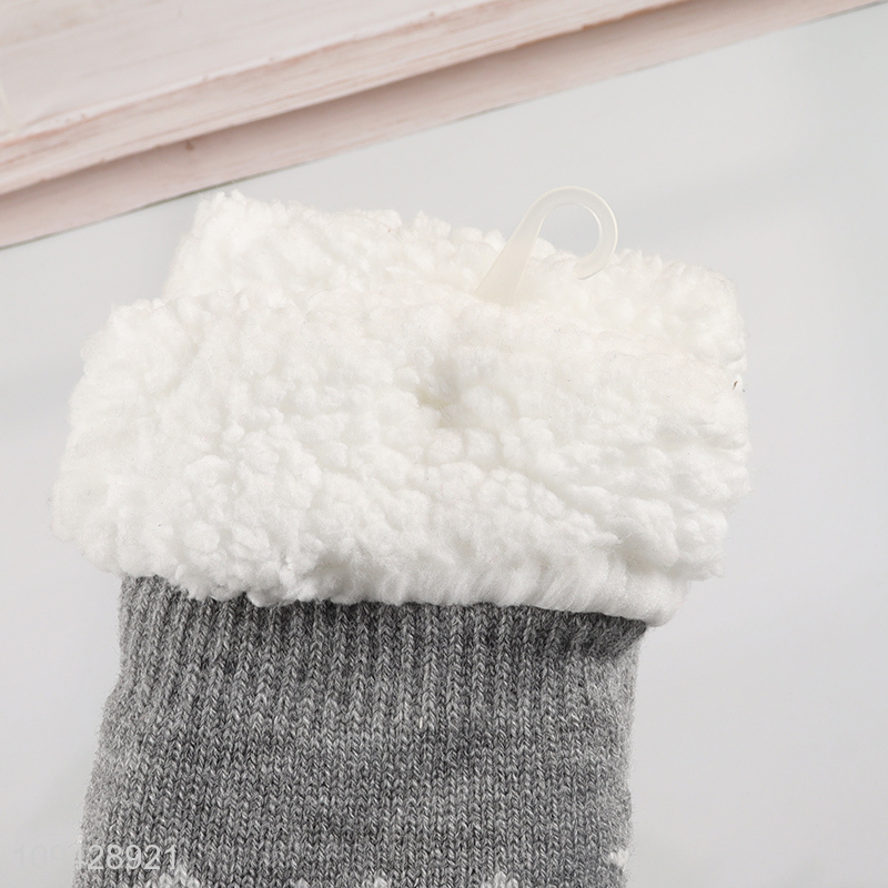 China factory non-slip winter warm home slipper socks